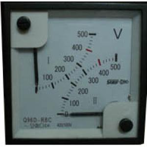 Dual dual-indicating AC / DC current voltmeter Q96D-BC