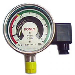 SF6 electrical contact type gas density relay