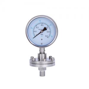 Y-100B/ZN/MF/316 Diaphragm pressure gauge